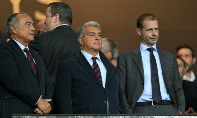 Barcelona vylúčila, že v roku 2025 bude hrať priateľský zápas Joan Laporta, prezident Barcelony