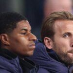 Marcus Rashford a Harry Kane