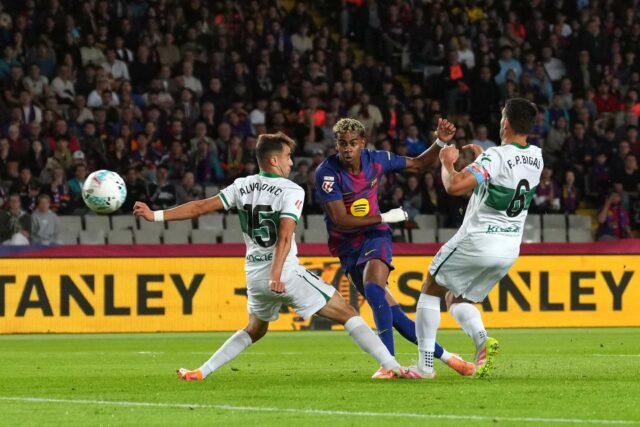 Barcelonský Lamine Yamal uzatvára rekord Kyliana Mbappého
