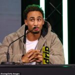 Ben Whittaker (vyššie) priznáva, že sa mu „čudne“ páčila skutočnosť, že sa „všetci obrátili proti“ po jeho prvom chaotickom boji s Liamom Cameronom.