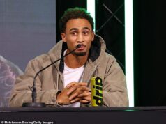 Ben Whittaker priznáva, že sa mu „čudne“ páčilo, že sa všetci obrátili proti nemu po súboji Liama Camerona a hovorí, že odpor podnietil jeho nočný tréning pred debutom v Matchroome. Ben Whittaker (vyššie) priznáva, že sa mu „čudne“ páčila skutočnosť, že sa „všetci obrátili proti“ po jeho prvom chaotickom boji s Liamom Cameronom.