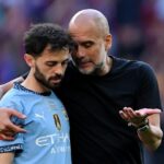 Pep Guardiola a Bernardo Silva