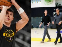 Bezkonkurenčný detail JJ Redicka a Roba Pelinku presvedčil podpisom FA za 12 miliónov dolárov, že si vyberie Lakers proti očakávaniam logo pochodového šialenstva