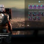 Stránka Weekly Vanguard Rewards v Destiny 2 (obrázok cez Bungie)