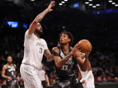 Big Man od Warriors Eye Nets s 25 miliónmi dolárov ako Front Office hľadá lacnejšiu alternatívu k 58 miliónom dolárov na frontcourt Target logo pochodového šialenstva