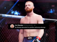 Bo Nickal: „Ten, kto odstráni Nickala z hlavnej karty, potrebuje zvýšiť“ Fanúšikovia reagujú na bojové umiestnenie Bo Nickala na predkole UFC 322. (Snímky obrazovky s láskavým dovolením: @ufc na X)