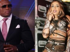 Bobby Lashley, Mercedes Mone, Harley Cameron a ďalší reagujú po zasnúbení veľkých hviezd WWE Hviezdy AEW reagujú na zasnúbenie Lash Legend a Tricka Williamsa (obrázok cez Instagram Lash Legend)