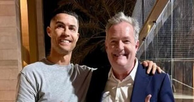 Bomby Cristiana Ronalda dráždil Piers Morgan po výbušnom výjazde z Ronaldo a Morgan si v roku 2022 sadli na neslávne známy rozhovor