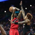 NBA: Toronto Raptors vo Philadelphii 76ers