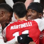 Arsenal porazil Bayern Mníchov s Noni Madueke v streleckej listine
