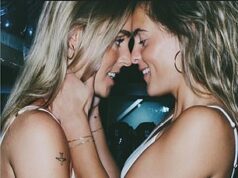 Bývalá hviezda Arsenalu a Man City vyvolala ženský futbalový škandál, keď využila intímne fotenie so svojou olympioničkou, aby odhalila, ako vzplanul vzťah pred rozchodom s jej bývalým Partneri Jill Roord (vľavo) a Pien Sanders pózovali na fotenie a zároveň si hlásili svoju lásku