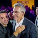 Bývalý manažér Barcy Xavi podporil prezidentského rivala Laporty