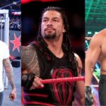 CM Punk strieľa na Romana Reignsa, Brocka Lesnara a Codyho Rhodesa v prome WWE