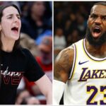 Caitlin Clark komentuje príspevok LeBrona Jamesa na IG. (Foto: @kingjames na Instagrame)