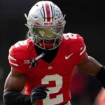 Caleb Downs zo štátu Ohio sa vyhýba vyhadzovaniu vs Penn State