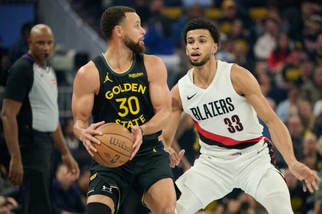NBA: Portland Trail Blazers v Golden State Warriors