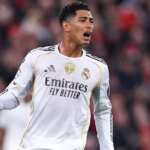 Jude Bellingham počas zápasu Realu Madrid