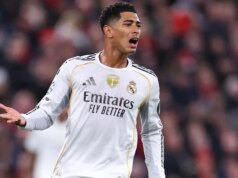 Carlo Ancelotti po kontroverzii Thomasa Tuchela nastavil rekord priamo na Judea Bellinghama Jude Bellingham počas zápasu Realu Madrid