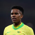 Estevao počas medzinárodných priateľských stretnutí medzi Brazíliou a Senegalom