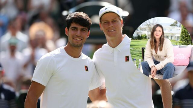 "Carlos Alcaraz to robí veľmi často, Jannik Sinner to robí menej."
