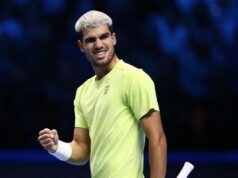 Carlos Alcaraz volá po zmenách v Davisovom pohári Minulý rok bol Alcaraz súčasťou španielskeho tímu, ktorý predčasne vypadol v úvodnom kole Final 8 (Clive Brunskill/Getty Images pre ITF)