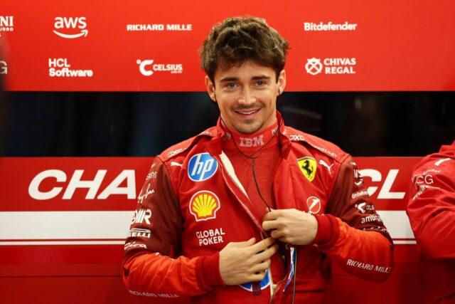 Charles Leclerc sa teší na potenciálne mokrý pretekársky víkend F1 Charles Leclerc sa teší na potenciálne mokrý pretekársky víkend F1 Las Vegas GP