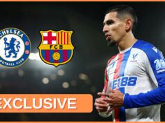 Chelsea v kontakte ohľadom výhodného prestupu hviezdy Premier League Daniel Munoz oslavuje gól pre Crystal Palace