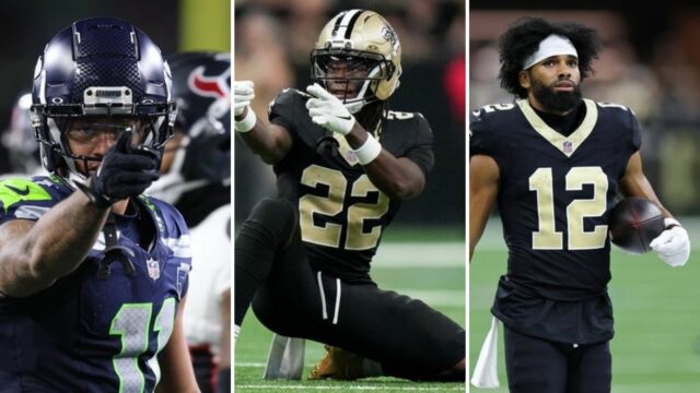 Chris Olave posiela 6-slovnú správu Jaxonovi Smithovi-Njigbovi po výmene Rashida logo pochodového šialenstva