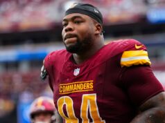 Commanders‘ Daron Payne suspendovaný na 1 zápas Commanders' Daron Payne suspendovaný na 1 zápas