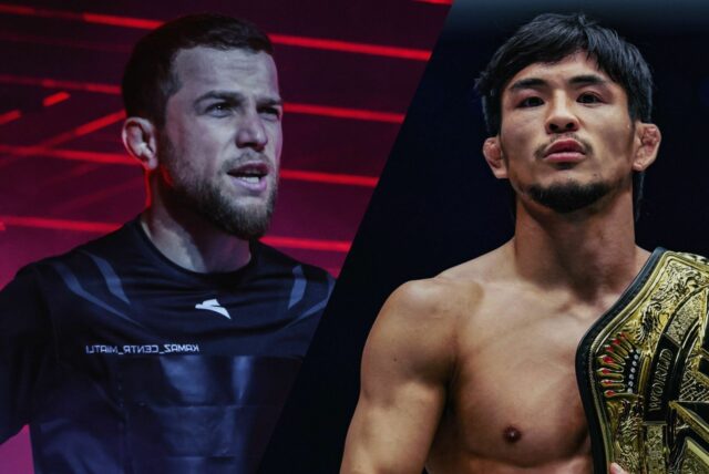 (From left) Mansur Malachiev and Yuya Wakamatsu. [Images: ONE Championship]