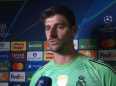 Courtois kritizuje spoluhráčov po prehre v Liverpoole Courtois kritizuje spoluhráčov po prehre v Liverpoole