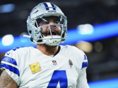Cowboys insider odmieta pochybné hodnotenie Colina Cowherda Dak Prescott logo pochodového šialenstva