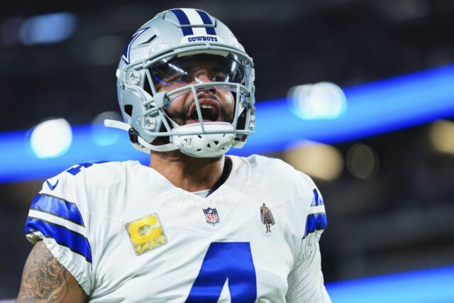 Cowboys insider odmieta pochybné hodnotenie Colina Cowherda Dak Prescott logo pochodového šialenstva