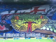 Crackdown pokračuje na Curva Tifos na San Siro pred Interom Miláno vs AC Miláno Derby Crackdown pokračuje na Curva Tifos na San Siro pred Interom Miláno vs AC Miláno Derby