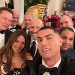Cristiano Ronaldo si urobil selfie po boku Elona Muska a mnohých mocných osobností Washingtonu