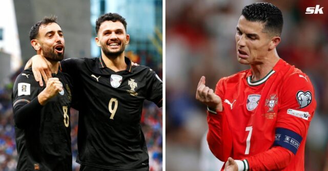 Cristiano Ronaldo reaguje silným posolstvom, keď si Portugalsko zabezpečilo víťazstvo Cristiano Ronaldo reaguje silným posolstvom, keď si Portugalsko zabezpečilo víťazstvo 9:1, aby sa kvalifikovalo na majstrovstvá sveta bez neho