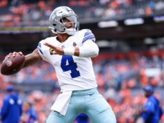 Dallas Cowboys vs. Arizona Cardinals predpokladaná štartovacia zostava a hĺbkový graf na 9. týždeň MNF logo pochodového šialenstva