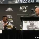 Francis Ngannou, Dana White – tlačová konferencia UFC 270
