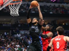 Daniel Gafford pomáha pretlačiť Mavericks okolo Blazers v OT NBA: Portland Trail Blazers v Dallas Mavericks