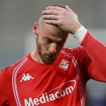 David de Gea na tlačovej konferencii vo Fiorentine