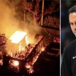 Dom Heat coacha zachvátili plamene na Floride