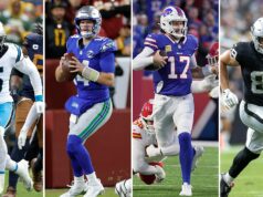 Dowdle, Darnold, Allen alebo Bowers: NFL Week 9 ‚Himmy‘ Award Dowdle, Darnold, Allen alebo Bowers: NFL Week 9 'Himmy' Award