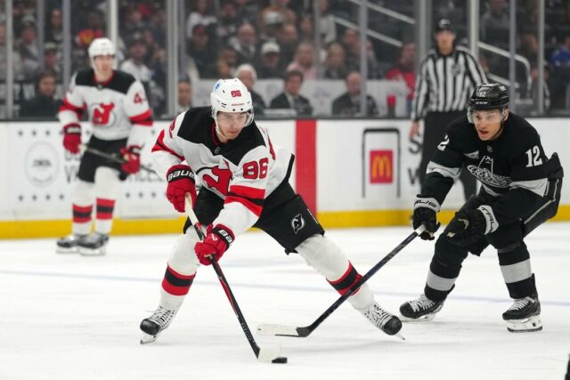 NHL: New Jersey Devils v Los Angeles Kings
