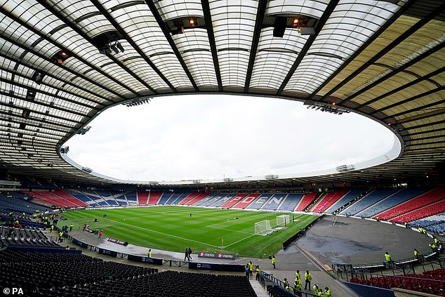 Dva škótske štadióny zahrnuté do britskej kandidatúry na usporiadanie majstrovstiev Hampden Park bol vymenovaný za jeden z 22 štadiónov, na ktorých sa budú konať zápasy turnaja