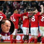 Elliot Anderson v akcii za Nottingham Forest