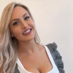 Emma Louise Jones v štúdiu BBC Sport