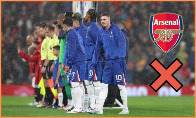 Cole Palmer v akcii za Chelsea