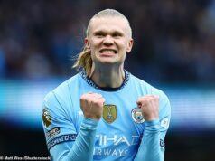 Erling Haaland nie je vonku: Prečo dosiahnuť 100 gólov v Premier League rýchlejšie ako ktokoľvek iný je ten rekord, o ktorý sa hviezda Man City zaujíma, čo prezrádzajú jeho zvyky na tréningovom ihrisku o jeho osobnosti – a ako bude nasledujúcich 12 mesiacov formovať jeho futbalový odkaz Erling Haaland má na konte 99 gólov v Premier League zo 108 zápasov a je nastavený na zatmenie Alana Shearera ako najrýchlejšieho centuriona.