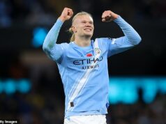 Erling Haaland posiela varovanie rivalom Man City z Premier League – keďže nórska hviezda vzdáva hold Pepovi Guardiolovi pred 1000. zápasom Erling Haaland varoval súperov Man City, že je v najlepšej fyzickej a mentálnej pozícii vo svojej kariére