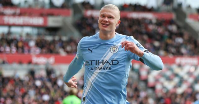 Erlingovi Haalandovi chýba jeden gól od vstupu do klubu Premier League 100